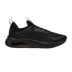 Puma Childrens/Kids Thrill Leather Sneakers / Triple Black